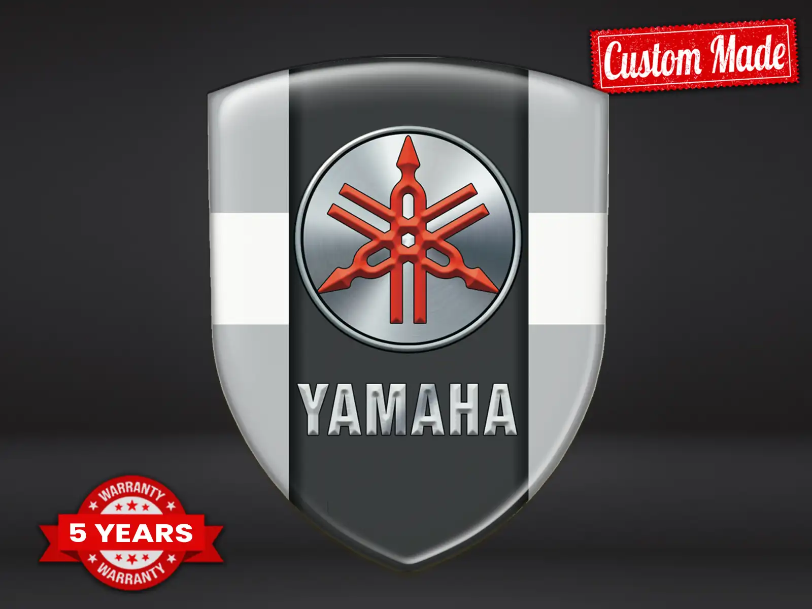 Yamaha Pegatina Parabrisas Moderna Máximo Pro Estilo Resistente